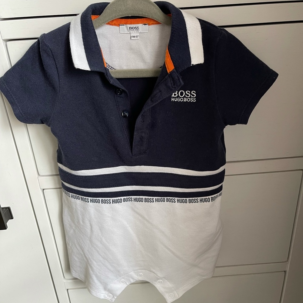 Boss Onsie baby boy